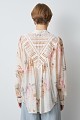 Floral shirt with cutwork details