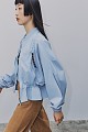 Shortline gathered jacket