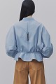 Shortline gathered jacket