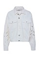 Denim μπουφάν με cut out