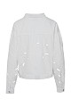 Denim μπουφάν με cut out