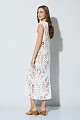 Knitted kaftan with cut work