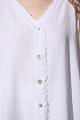Linen-look kaftan
