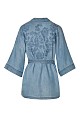 Embroidered kimono