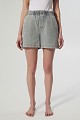 Denim shorts with rhinestones