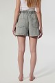 Denim shorts with rhinestones