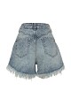 Molly shorts with rhinestones