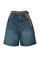 Leah denim βερμούδα