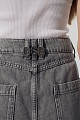 Denim σορτς με τσέπες
