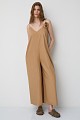 Jumpsuit with an applique flower