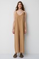Jumpsuit with an applique flower