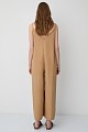 Jumpsuit with an applique flower