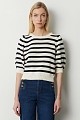Striped sweater 3/4