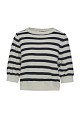 Striped sweater 3/4