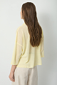 Sweater with 3/4 sleeves and collar