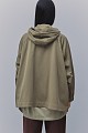 Parka-style trench coat