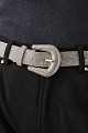 Belt with rhinestones