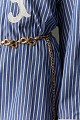 Metal embossed belt