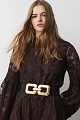Wide elasticated betl with buckle