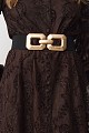 Wide elasticated betl with buckle