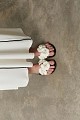 Flip-flops with decorated floral details