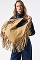 Fringed shoulder bag