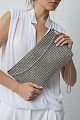 Purse with rhinestones