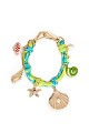 Colorful charm bracelet