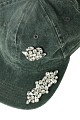 Gorra tipo jockey strass