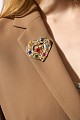Heart shape pin