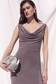 Maxi draped dress - Gold label