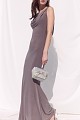 Maxi draped dress - Gold label