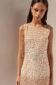 Mini sequined dress - Gold label