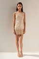 Mini sequined dress - Gold label