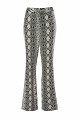 Snake printed trousers