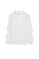 Blouse with ruffles on the sleeves