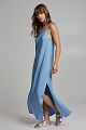 Maxi dress with straps