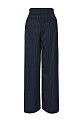 Satin striped trousers