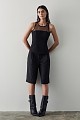 Sleeveless top with sheer detail