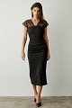 Vestido midi encaje