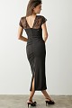 Vestido midi encaje