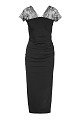 Vestido midi encaje