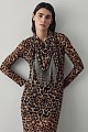 Maxi leopard dress