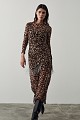 Maxi leopard dress