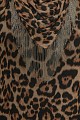 Maxi leopard dress