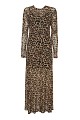 Maxi leopard dress