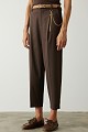 Striped pants with chain