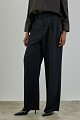 Trousers with pleats