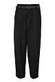 Barrel trousers with belt