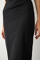 Midi pencil skirt with rhinestones